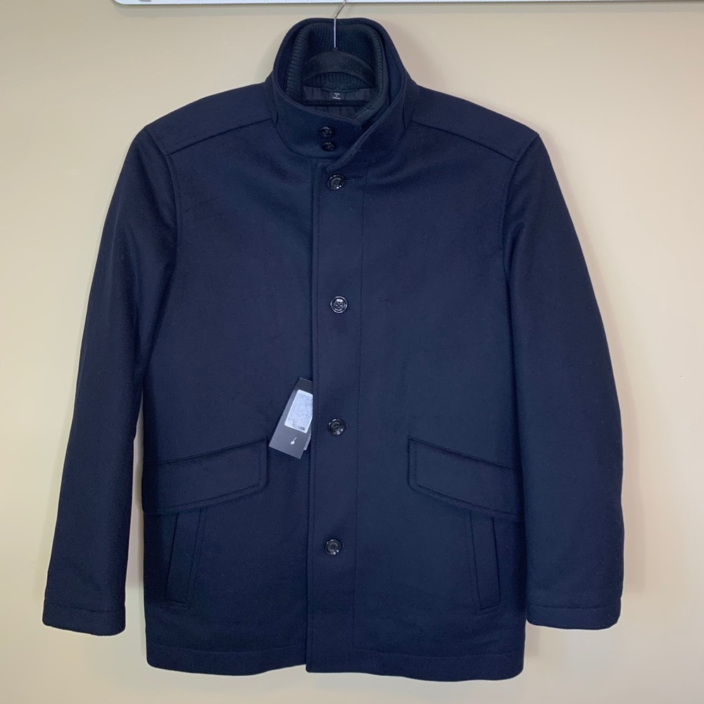 Hugo Boss Coxtan Virgin Wool Cashmere Coat Jacket - Picture 9 of 12